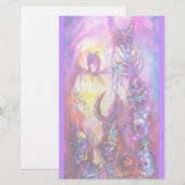 HALLOWEEN MONSTERS/ORK WAR Fantasy Briefpapier (Voorkant / Achterkant)