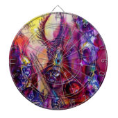 HALLOWEEN MONSTERS/ORK WAR Fantasy Dartbord (Voorkant)