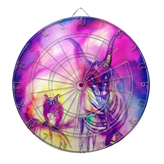 HALLOWEEN MONSTERS/ORK WAR Fantasy Dartbord (Voorkant)