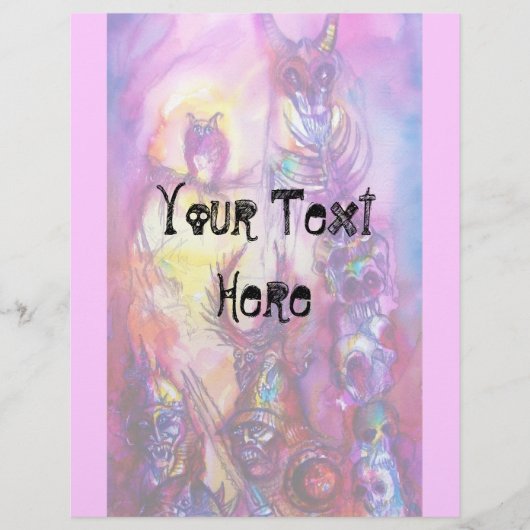 HALLOWEEN MONSTERS/ORK WAR Fantasy Flyer (Voorkant)