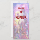 HALLOWEEN MONSTERS/ORK WAR Fantasy Kaart (Achterkant)