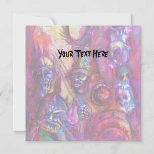 HALLOWEEN MONSTERS/ORK WAR Fantasy Kaart