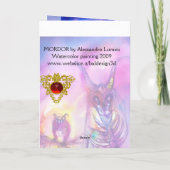 HALLOWEEN MONSTERS/ORK WAR Fantasy Kaart (Achterkant)