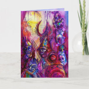 HALLOWEEN MONSTERS/ORK WAR Fantasy Kaart