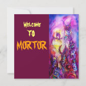 HALLOWEEN MONSTERS/ORK WAR Fantasy Kaart (Achterkant)