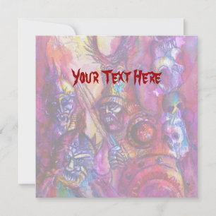 HALLOWEEN MONSTERS/ORK WAR Fantasy Kaart