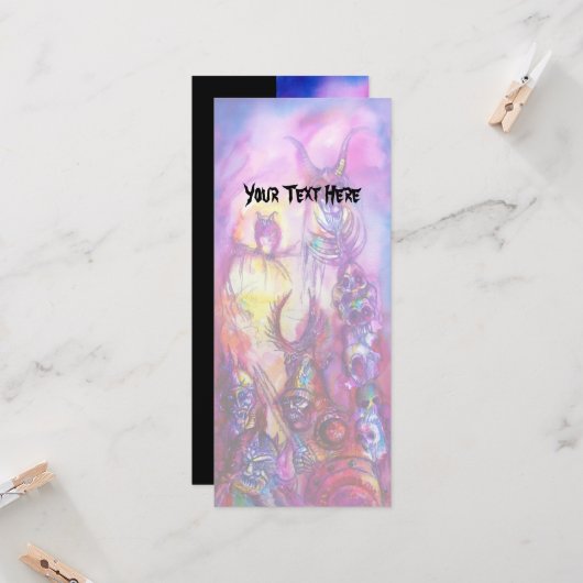 HALLOWEEN MONSTERS/ORK WAR Fantasy Kaart (Voorkant / Achterkant in situ)