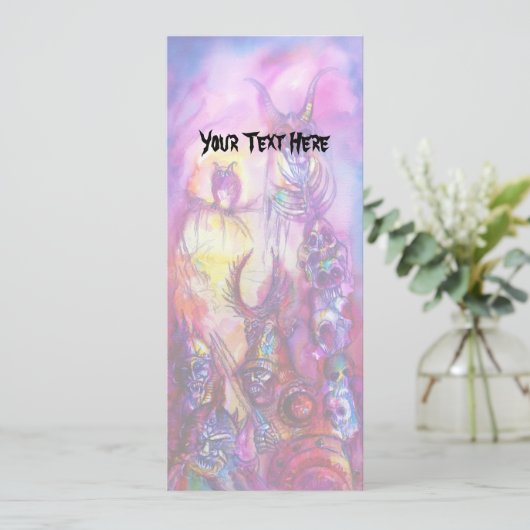 HALLOWEEN MONSTERS/ORK WAR Fantasy Kaart (Staand voorkant)