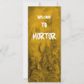 HALLOWEEN MONSTERS/ORK WAR Fantasy Kaart (Achterkant)