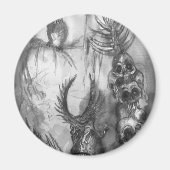 HALLOWEEN MONSTERS/ORK WAR Fantasy Magneet (Voorkant)