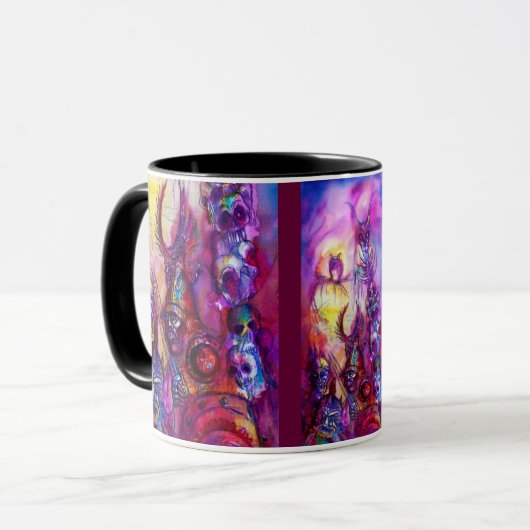 HALLOWEEN MONSTERS/ORK WAR Fantasy Mok (Voorkant links)