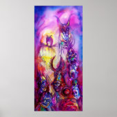 HALLOWEEN MONSTERS/ORK WAR Fantasy Poster (Voorkant)