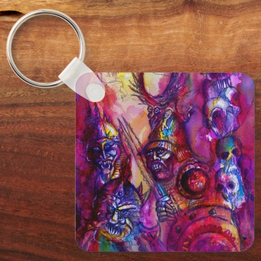 HALLOWEEN MONSTERS/ORK WAR Fantasy Sleutelhanger (Voorkant)