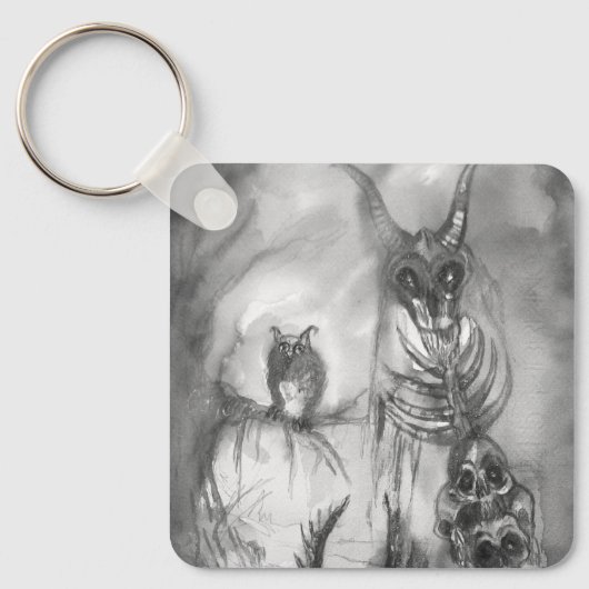 HALLOWEEN MONSTERS/ORK WAR Fantasy Sleutelhanger (Voorkant)