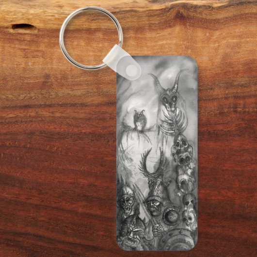 HALLOWEEN MONSTERS/ORK WAR Fantasy Sleutelhanger (Voorkant)