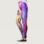 HALLOWEEN MONSTERS/ORK WAR Paars Leggings (Links)