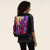 HALLOWEEN MONSTERS/ORK WAR Paarse Fantasy Rugtassen (Gedragen)