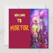 HALLOWEEN MONSTERS/ORKWAR KAART (Achterkant)