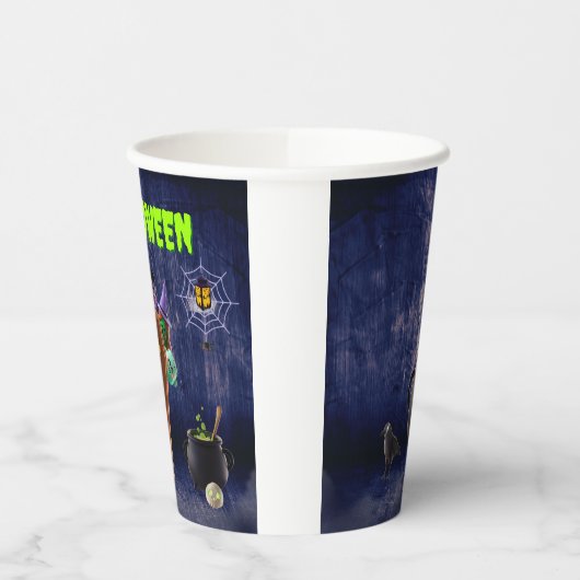 Halloween - Monsters Papieren Bekers (Links)