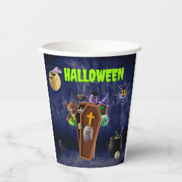 Halloween - Monsters Papieren Bekers