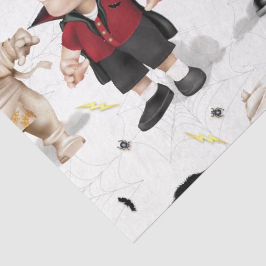 Halloween Monsters Party Tissuepapier (Detail)