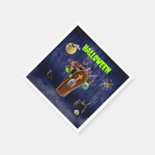 Halloween - Monsters Servet (Hoek)