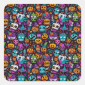 Halloween monsters stickers (Voorkant)