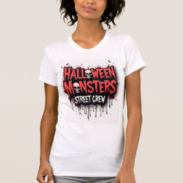 Halloween Monsters Street Crew T-shirt