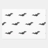 HALLOWEEN MONSTERS Verpakking Papieren Blad Set va Inpakpapier Vel (Voorkant 3)