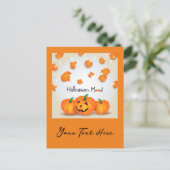 Halloween Mood Feestdagenkaart (Staand voorkant)