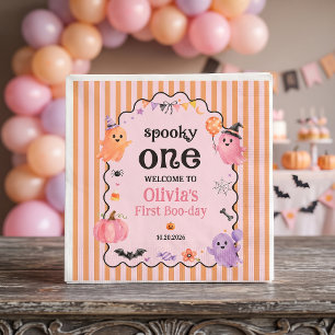 Halloween Mooie Geest Verjaardagsfeest Servetten