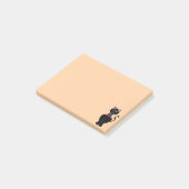 Halloween Mooie Kat Post-it® Notes (Schuin)