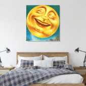 Halloween Moon Canvas Afdruk (Insitu (Slaapkamer))