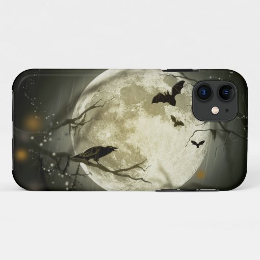 Halloween Moon Case-Mate iPhone Case (Achterkant (horizontaal))