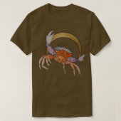 Halloween Moon Crab T-shirt (Design voorkant)
