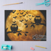 Halloween Moon Eigendom Stampapier van nacht Tissuepapier (Craft)