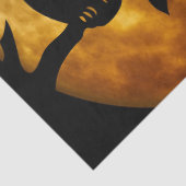 Halloween Moon Eigendom Stampapier van nacht Tissuepapier (Detail)