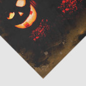 Halloween Moon en Pumpkins Decoupage Tissuepapier (Detail)