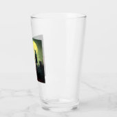 Halloween Moon Glass Tumbler (Links)