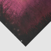 Halloween Moon Haunted Forest Tissue Paper Tissuepapier (Detail)