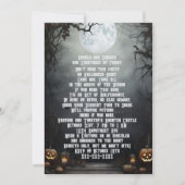 Halloween Moon Kaart (Voorkant)