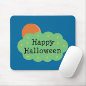 Halloween Moon Muismat (Met muis)