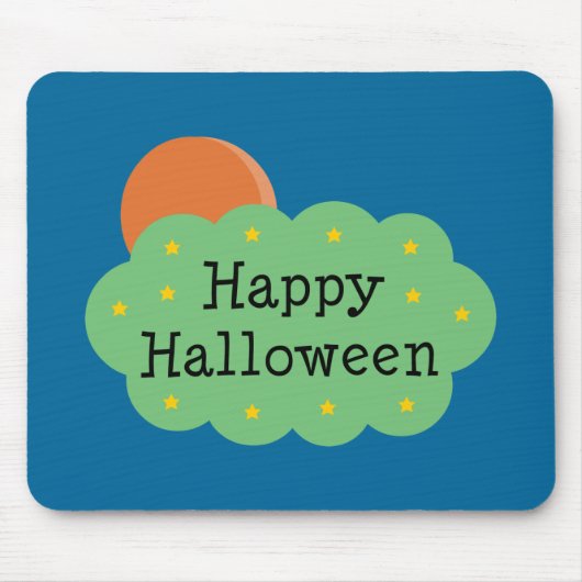 Halloween Moon Muismat (Voorkant)