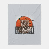 Halloween Moon-PG Fleece Deken (Voorkant)