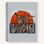 Halloween Moon-PG Notitieboek (Voorkant)