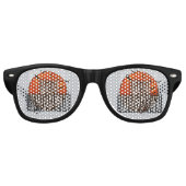 Halloween Moon-PG Retro Zonnebril (Voorkant)
