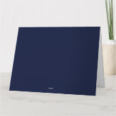 Halloween Moon 's nachts in Shades of Blue & Green Kaart (Achterkant)