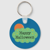 Halloween Moon Sleutelhanger (Voorkant)