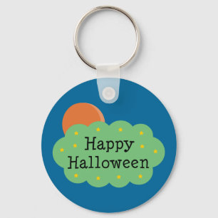 Halloween Moon Sleutelhanger