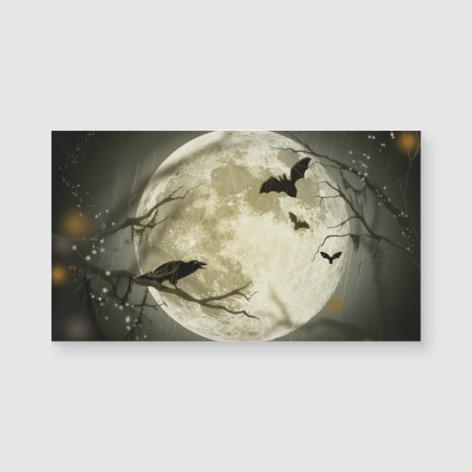 Halloween Moon Spooky Crows (Voorkant)